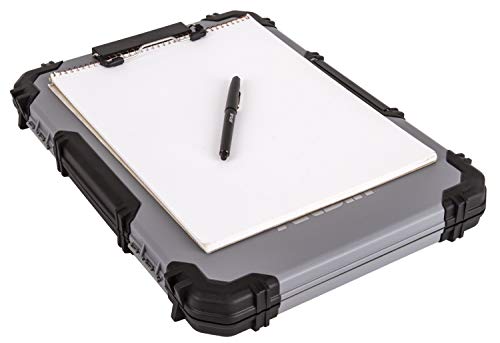 ArtBin 6838AG Sketch Board, Portable Drawing Surface with Internal Art & Craft Storage, Grey
