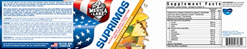 'Merica Labz Suprimos BCAA/EAA Supplement with Eletrolytes for Maximum Performance and Endurance 30 Servings (Daytona Beach)