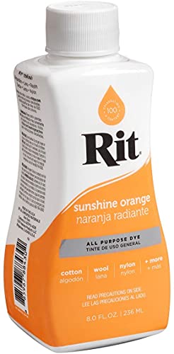 Sunshine Orange Rit Dye Liquid - 8 oz. 1 pcs sku# 637663MA