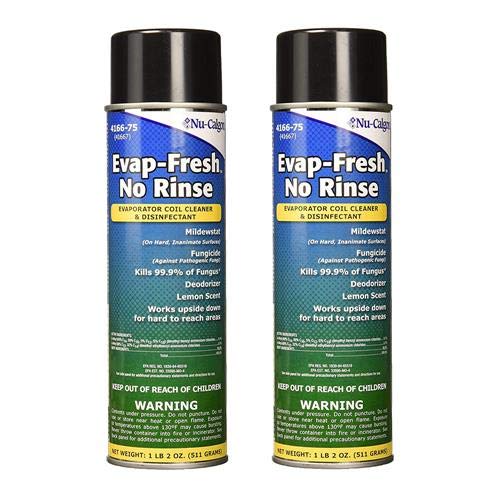 (2) Pack, No Rinse Coil Cleaner, Fresh Scent