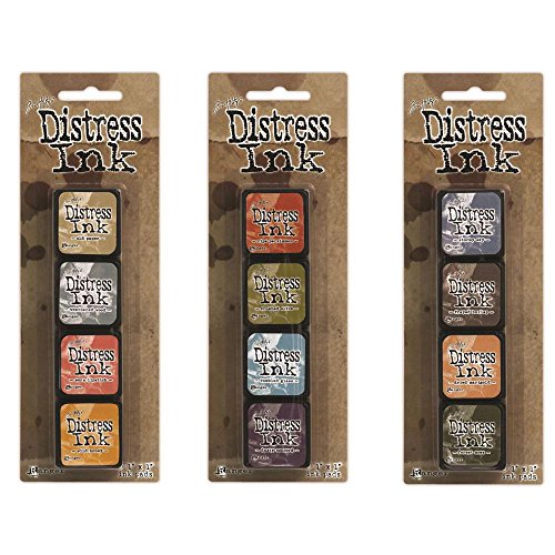 Ranger Tim Holtz Distress Mini Ink Pad Bundle: Kits 7, 8 and 9