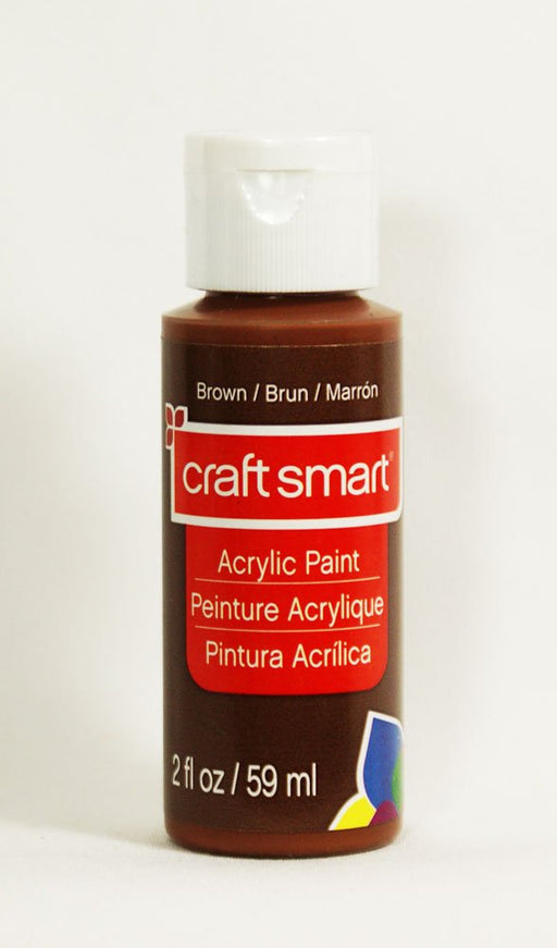 Craft Smart Acrylic Paint 2 Fl.oz. 1 Bottle Brown