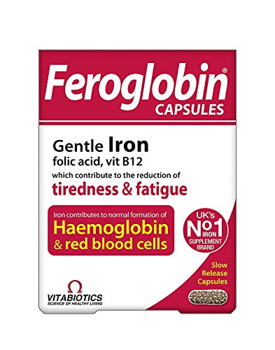 (6 PACK) - Vitabiotics Feroglobin B12 Capsules | 30s |
