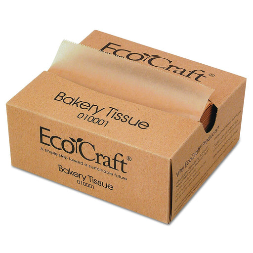 EcoCraft Interfolded Soy Blend Wax Tissue NK6T. Natural. Pack 1000