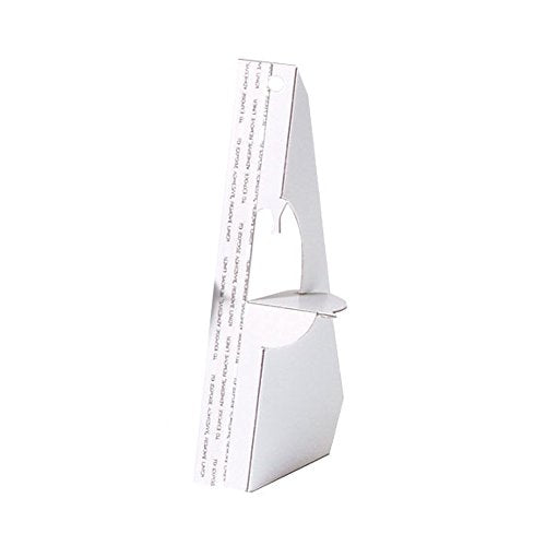 Lineco Self-Stick Easel Back, 3 inches, White, Package of 5 (328-3003)