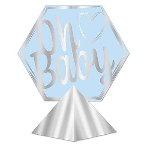 Beistle 3-D Blue Baby Shower Foil Table Centerpiece - 1 Pc.