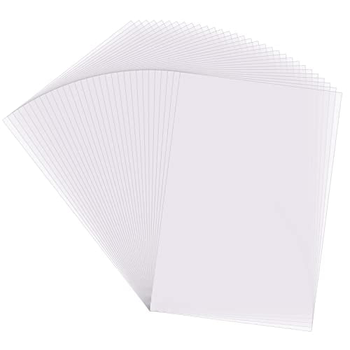 50 Sheets Tracing Paper, 8.5 x 11 inches Artists Tracing Paper Pad White Trace Paper Translucent Clear Paper for Sketching Tracing Drawing Animation