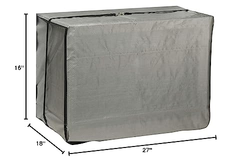 THERMWELL Frost King AC2H Outside Window Air Conditioner Cover, 18 x 27 x 16-Inch, 18"X27"X16"X6, 18" x 27" x 16" x 6 mil Fits up to 10,000 BTU, Gray
