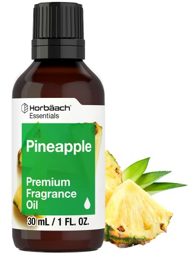 Pineapple Fragrance Oil | 1 fl oz (30ml) | Premium Grade | for Diffusers, Candle and Soap Making, DIY Projects & More | by Horbaach