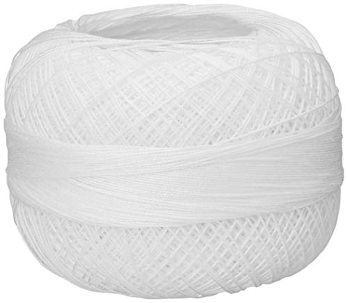 Lizbeth Size 80 HH80 Cotton Thread 184 yds 10 Grams, Natural