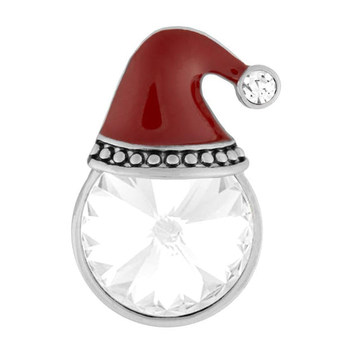 Ginger Snaps Petites Gem Santa, 12 Millimeter, Rhodium Plated, Women, Jewelry and Accessories