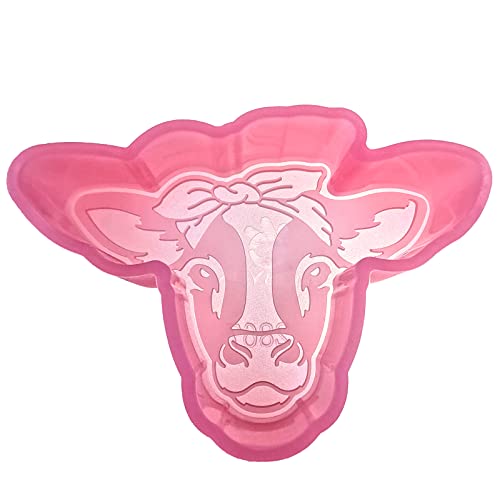 (100 Design Optional)MUBYOK M39 Dairy Cow Silicone Freshie Mold for Baking Aroma Beads Car Freshie Supplies