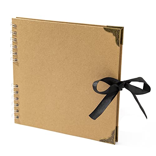 Scrapbook (8 x 8 inch)Scrapbook Album 60 Pages Ideal for Your DIY Scrapbooking Albums Wedding and Anniversary Family Photo Album (8*8 scrapbook)