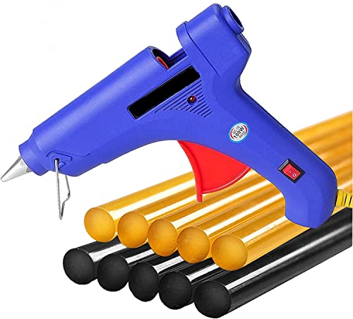 Manelord Glue Gun - 100W Hot Glue Gun with 10Pcs High Adhesion Hot Glue Sticks for Car Dent Repair, Home Improvement, Quick Daily Repair and DIY Small Craft Projects