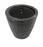#1-2Kg Premium Black Foundry Clay Graphite Crucibles Cup Furnace Torch Melting Casting Refining for Gold. Also Great for Silver, Copper, Brass, Aluminum