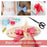 Bow Maker for Ribbon, Holiday Wreaths,Wooden Wreath Bow Maker Tool for Creating Gift Bows, Party Decorations, Hair Bows, Corsages, Holiday Wreaths, Various Crafts(Double-Sided)