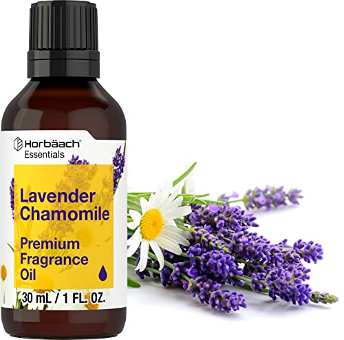 Lavender Chamomile Fragrance Oil | 1 fl oz (30ml) | Premium Grade | for Diffusers, Candle and Soap Making, DIY Projects & More | by Horbaach