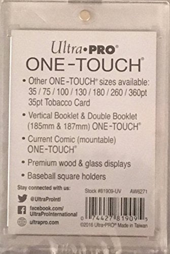 1 (One) 55pt Ultra Pro One-Touch Magnet Card Holder for Thicker Baseball and other Trading Cards
