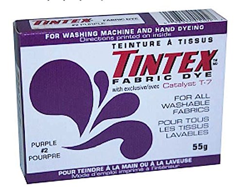 Lot of 1 Tintex Brand Purple Fabric Dye 2