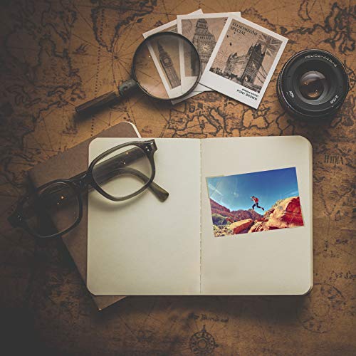 Premium 2040 Pcs 20 Sheets Transparent Photo Corners Stickers Self Adhesive for Notebook Personal Journal Picture Album Diary DIY Scrapbook Craft