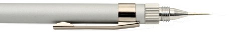 NT Cutter Aluminum Holder Art Knife with needlepoint & burnishers, 1 Knife (D-1000P)