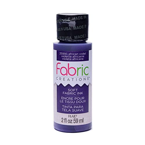 Fabric Creations Fabric Ink in Assorted Colors (2-Ounce), African Violet