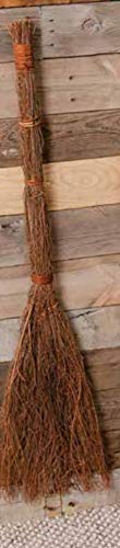 Hand Scented Cinnamon Broom - Traditional Heather Broom - Rustic Décor (36'')