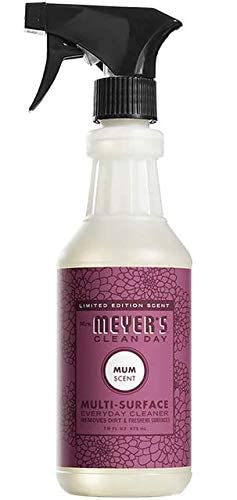 Mrs. Meyer's Kitchen Set, Dish Soap, Hand Soap, and Multi-Surface Cleaner, 3 CT (Mum)