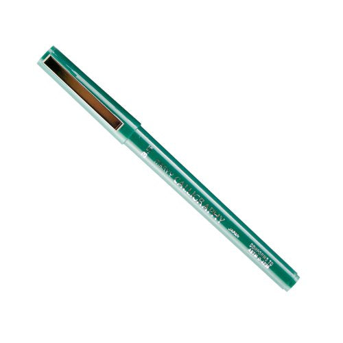 Uchida of America 6000M-C-4 Calligraphy Marker, 3.5mm, Green