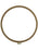 Nurge Premium Quality 16 mm Wood Embroidery Hoop, Cross Stitch Hoop with Gold Plated Adjustable Brass Screw (No:6)