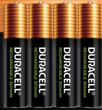 Duracell Charger with Four AA and Four AAA Rechargeable Batteries