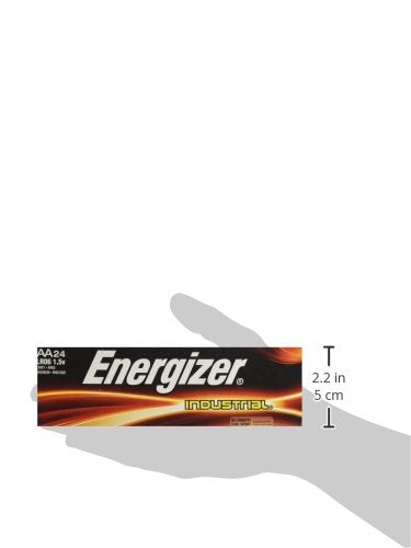 Energizer Industrial AA Alkaline Batteries, 24 Count (Pack of 6)