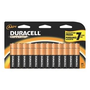 Coppertop AA Batteries W/Duralock Power Preserve, Lot of 24