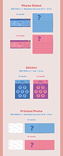 Weeekly Play Game : Holiday 4th Mini Album 2 Ver Set CD+92p PhotoBook+2p PhotoCard+1p Photo Ticket+1p Sticker+1p Printed Photo+1p Travel Name Tag+Tracking Sealed