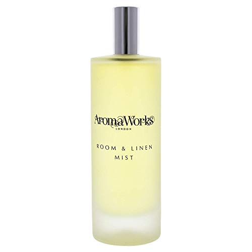 Aromaworks Inspire Room Mist - Helps To Combat Mental Fatigue - Soothes Your Mind And Calms Your Nerves - Warm Aroma Combines Top Notes Of Spicy Black Pepper And Freshness Of Lime - 3.38 Oz Room Spray
