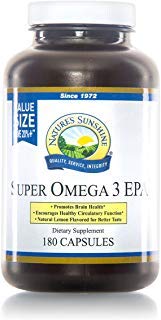 Nature's Sunshine Super Omega-3 EPA 180 Softgels