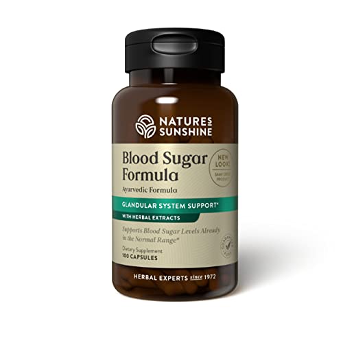 Nature's Sunshine Blood Sugar Formula, 100 caps
