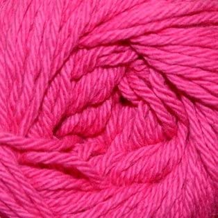 New in 2017 Lily Sugar 'n Cream Solids 100% Cotton Yarn ~ 2.5 oz. Skeins (Hot Pink #1740)