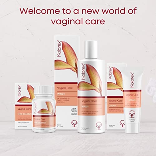 Kolorex® Vaginal CareCream, Natural Herbs soothes Intimate Areas, Replenish Sensitive Skin.