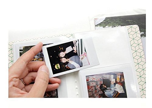 PAT Blue 3 Inch Pockets Display Album for Fujifilm Instax Polaroid Mini 25s 50s 7s 8 90 Film