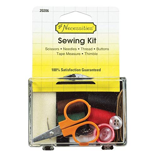 Necessities Travel Sewing Kit Clear