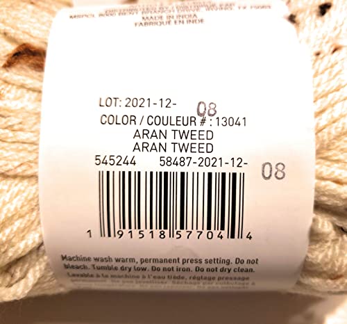 Loops & Threads Impeccable Tweed Yarn 1 Ball 3 oz. - Aran