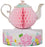 Creative Converting Floral Tea Party Centerpiece, 1 ct Multicolor, 9" x 10"