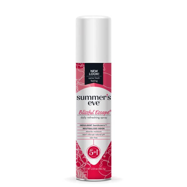 Summer's Eve Feminine Deodorant Freshening Spray, Blissful Escape 2 Ounce (Pack of 6)