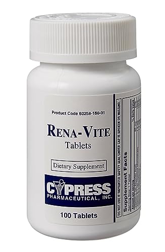 Rena-Vite Tablets, 100 Tablets Per Bottle (3 Bottles)