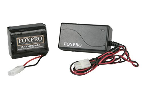 FOXPRO Lithium 10 Cell Rechargeable Battery Kit Compatible with X2S, XWave, X1, Shockwave, and X24 Predator Electronic Game Calls