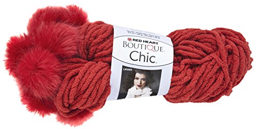 Red Heart Chic Yarn, Pimento
