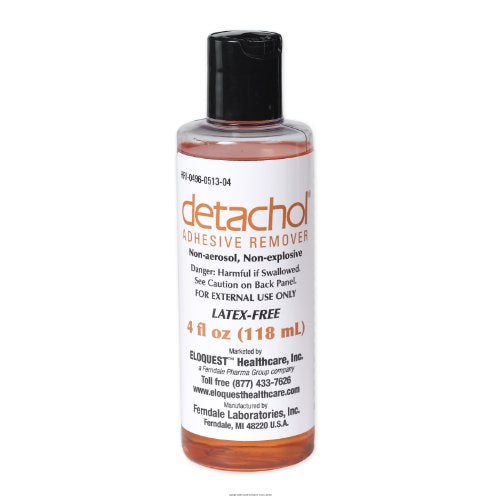 Ferndale Laboratories DetacholAdhesive Remover, Non-Irritating, 4 oz Bottle