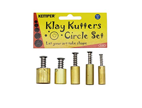 Kemper Klay Kutters Circle Set Clay Bread Dough Modeling Paste Paint & More!