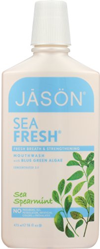 Jason Sea Fresh Strengthening Sea Spearmint Mouthwash, 16 oz